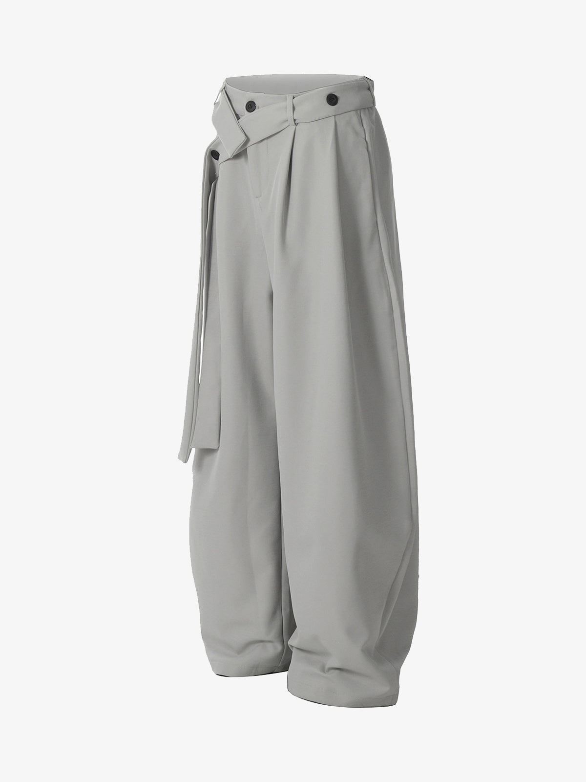 Pleated Belted Machete Track Pants 