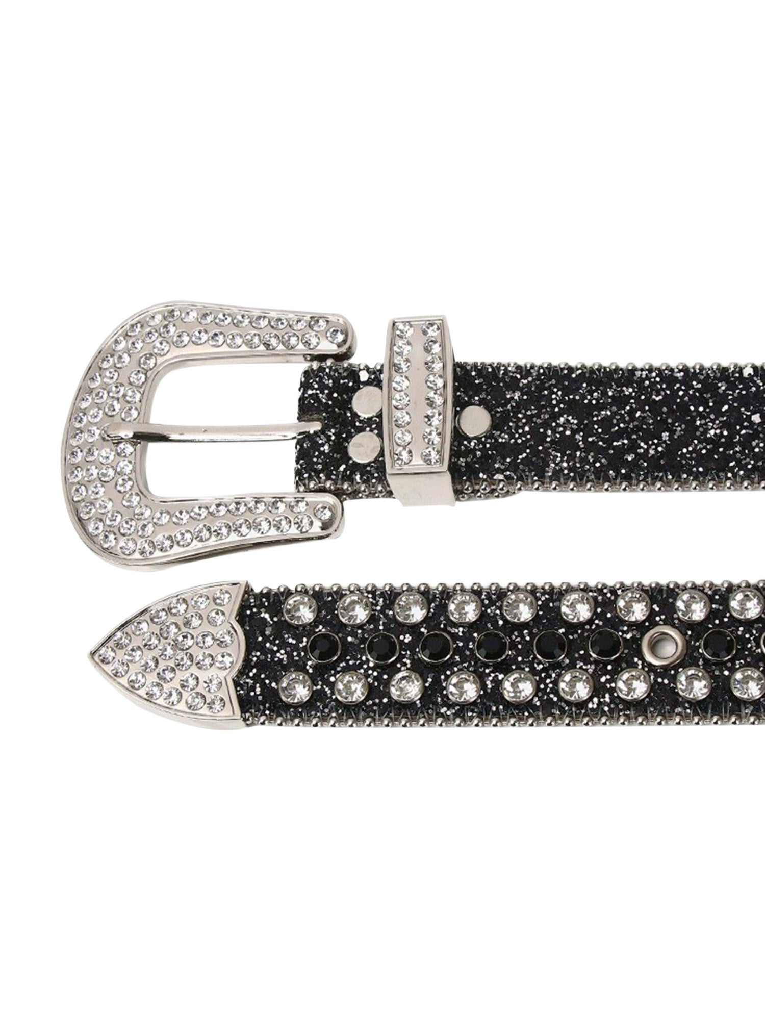Studded Rhinestone Hip Hop Belt | Thesupermade®