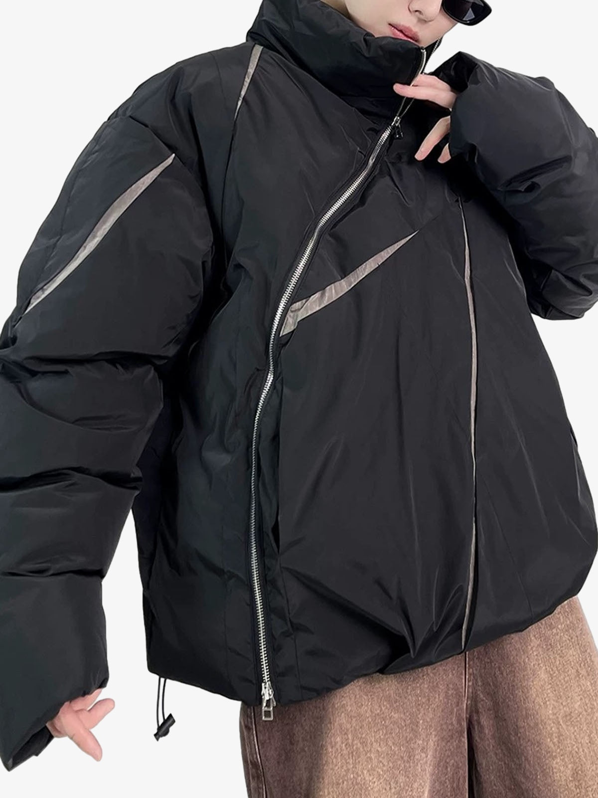 Thesupermade Oversize Deconstructed Cotton Jacket - 1923 