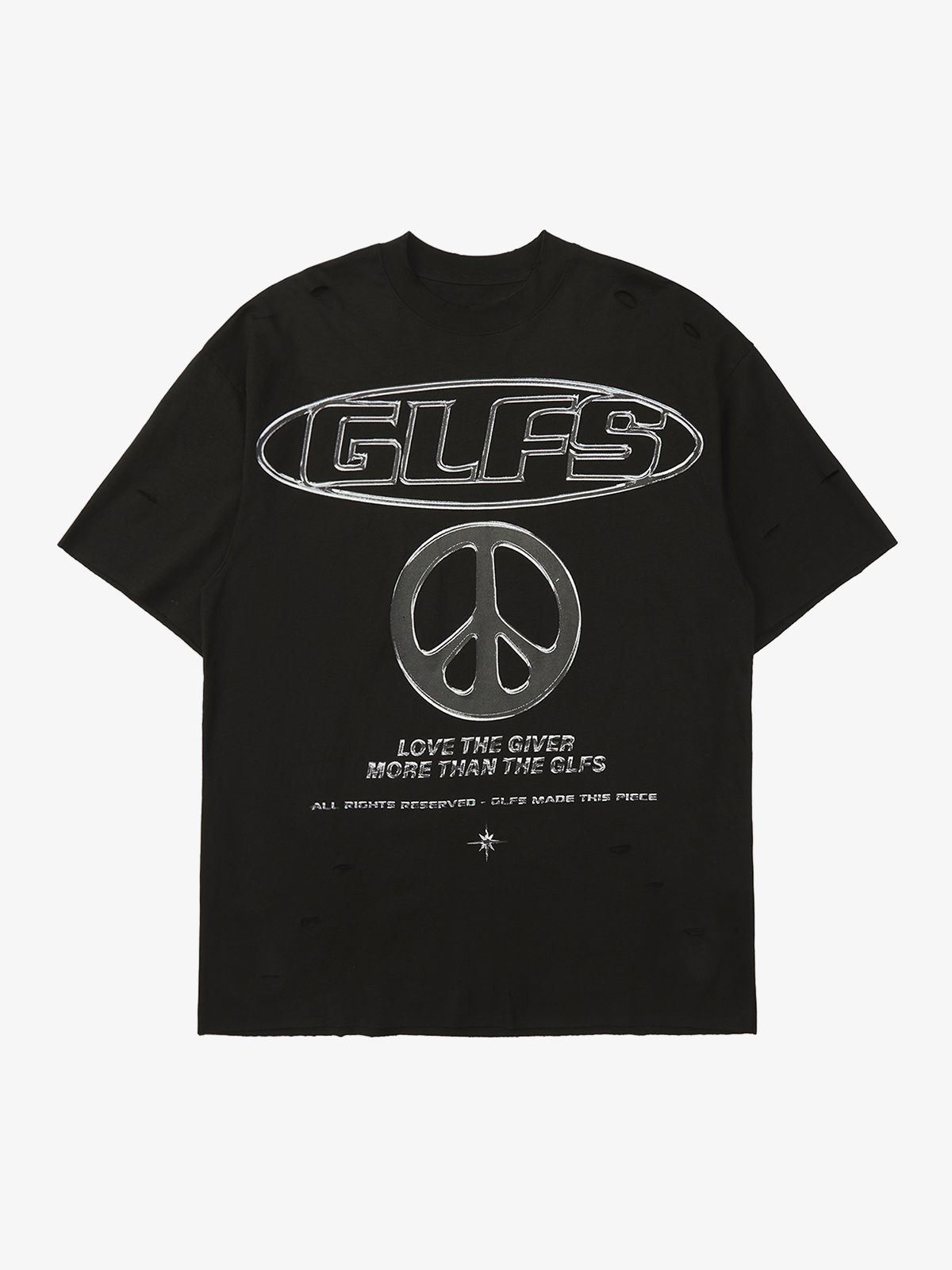 Thesupermade High Street Letter Print Short-sleeved T-shirt 