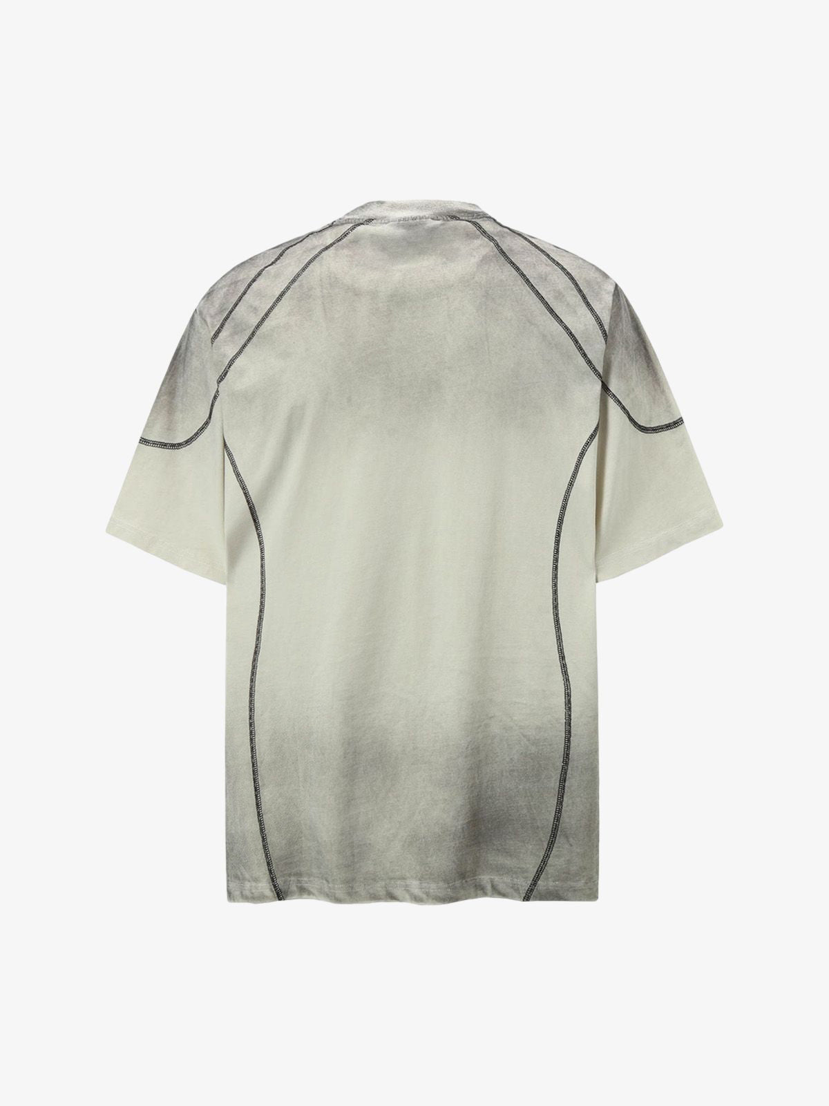 Street Dirty Dyed Gradient Motorcycle T-shirt 
