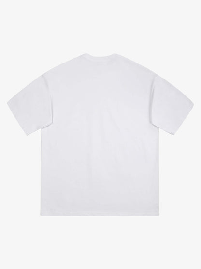 Thesupermade Street Paperclip Heart Hip Hop T-shirt 