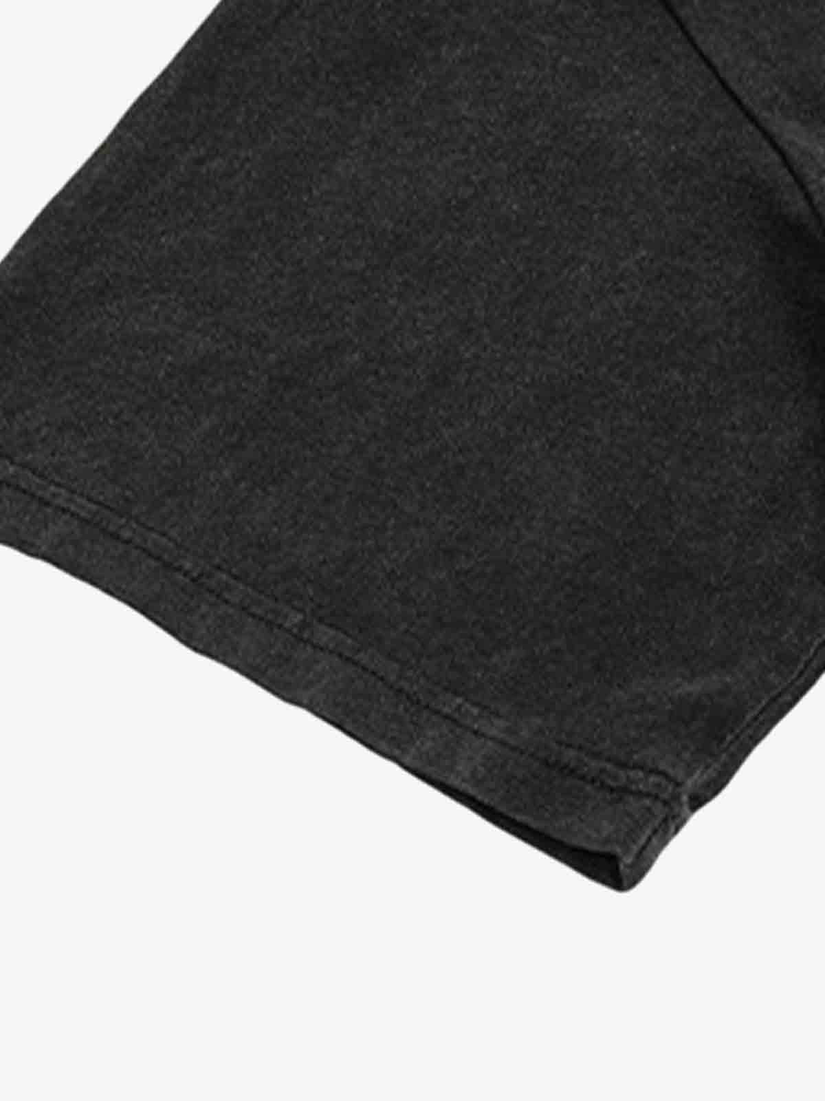 Street Cross Print T-Shirt 