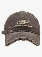 Thesupermade Ripped Denim Baseball Cap - 2028 