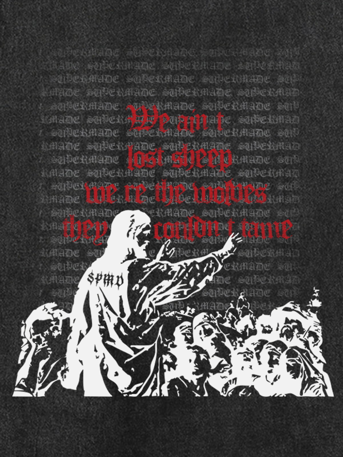 Original Saint Slogan Graphic Vest 