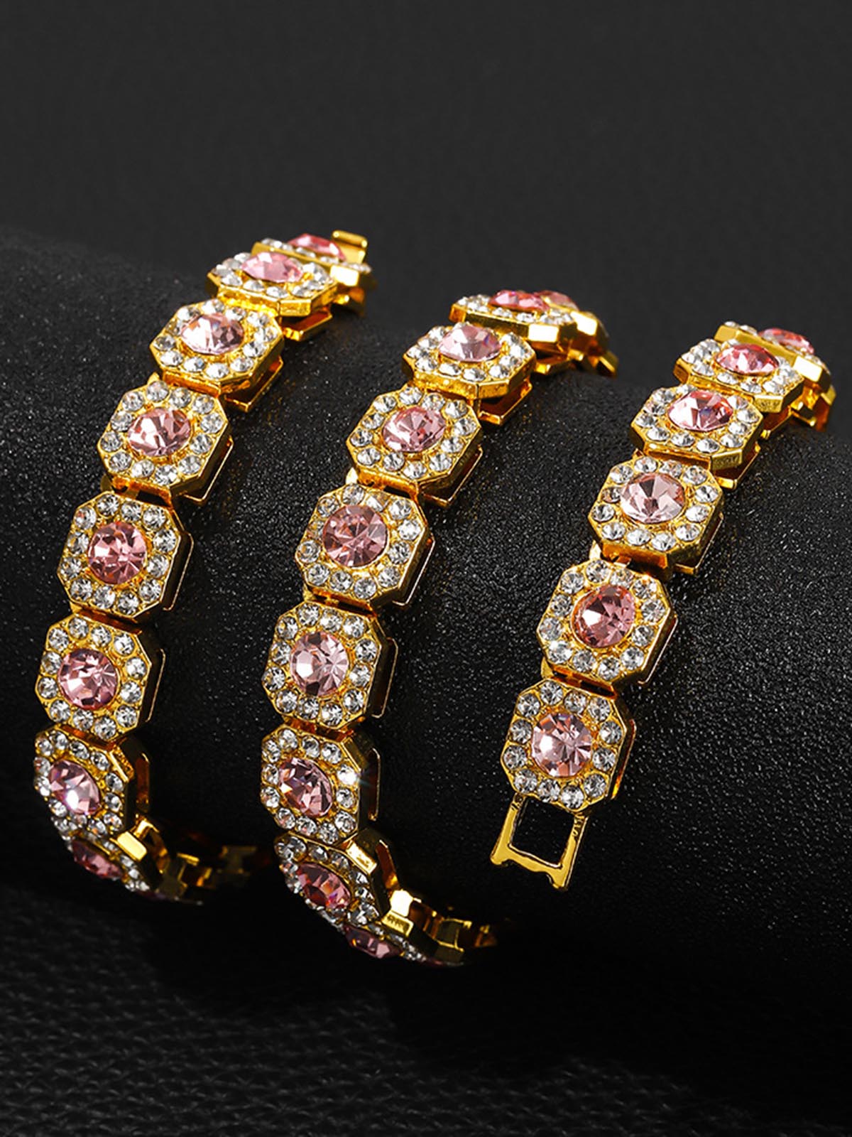 Thesupermade Round Diamond Cuban Necklace 