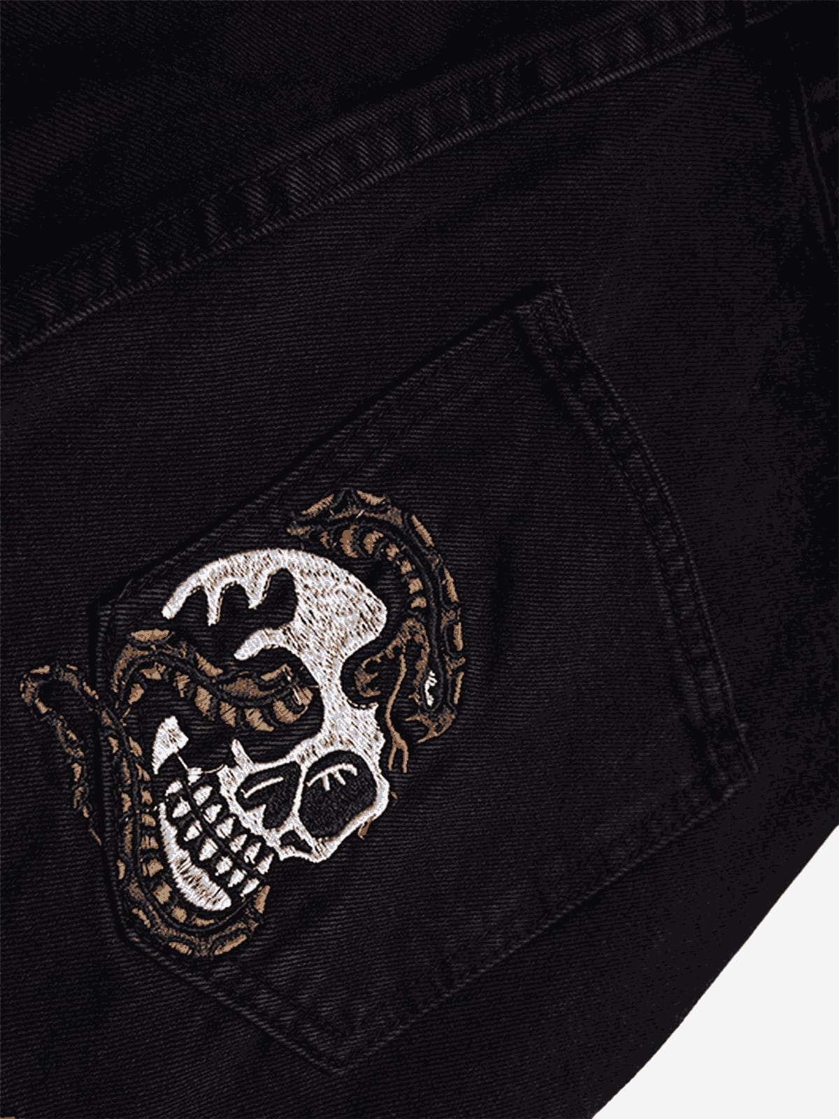 Thesupermade High Street Embroidery Retro Jeans - 1574 