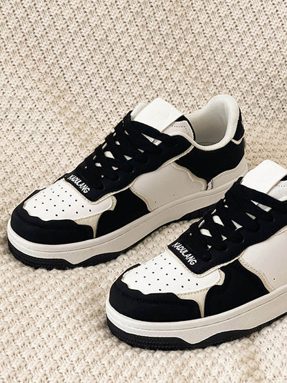 Thesupermade High Street Black And White Board Casual Shoes -1554 