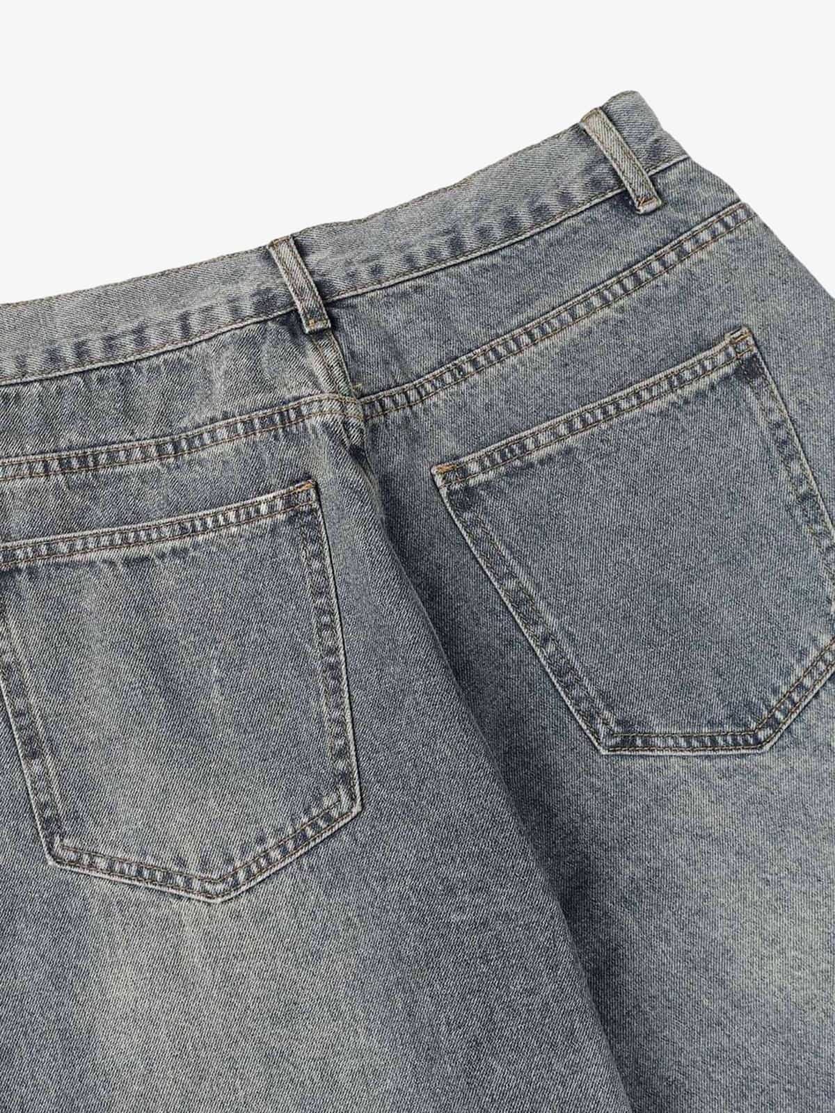 High Street Star Washed Jeans - 2150 