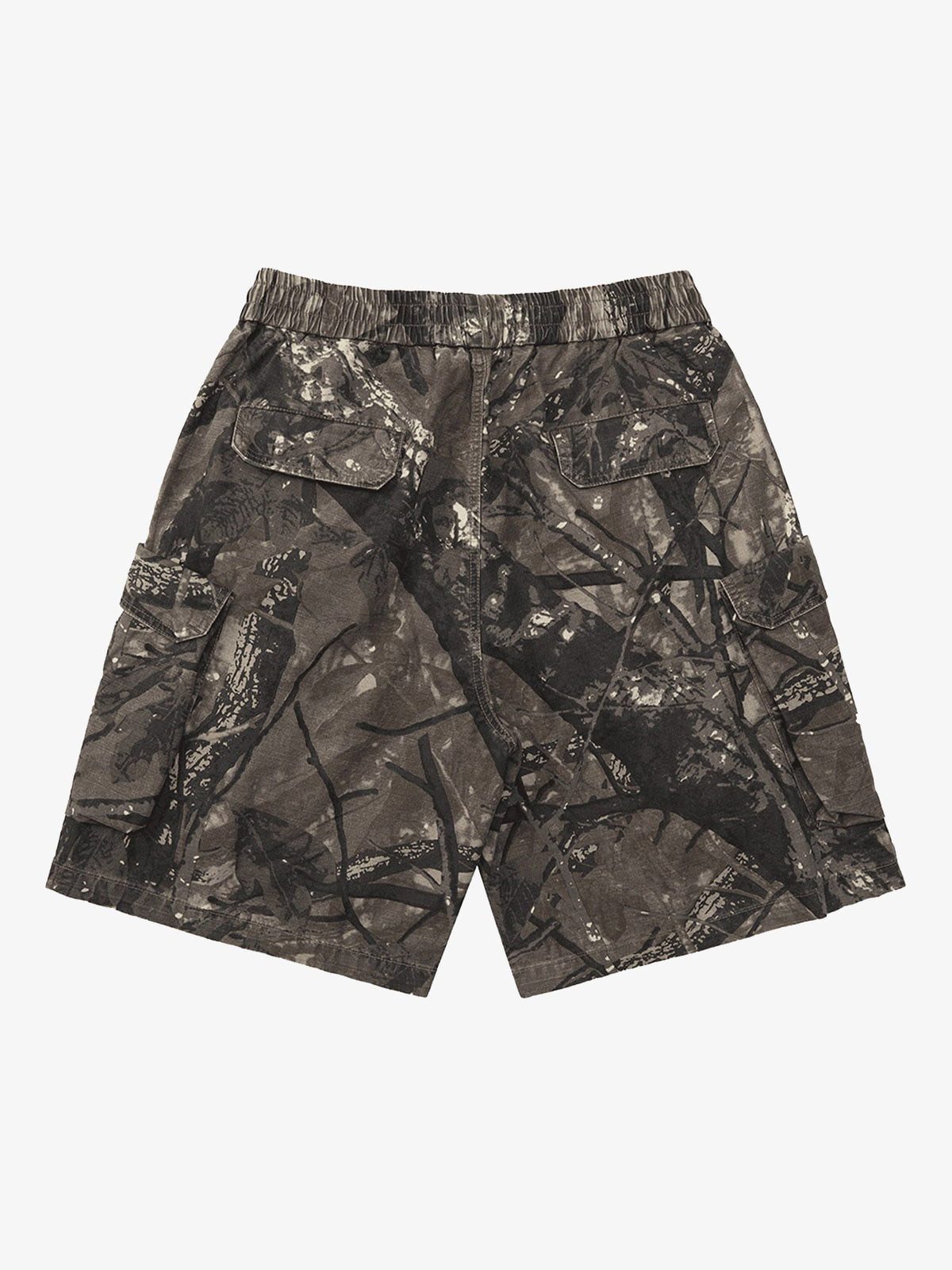Thesupermade Fallen Leaf Camouflage Pocket Workwear Shorts - 2050 