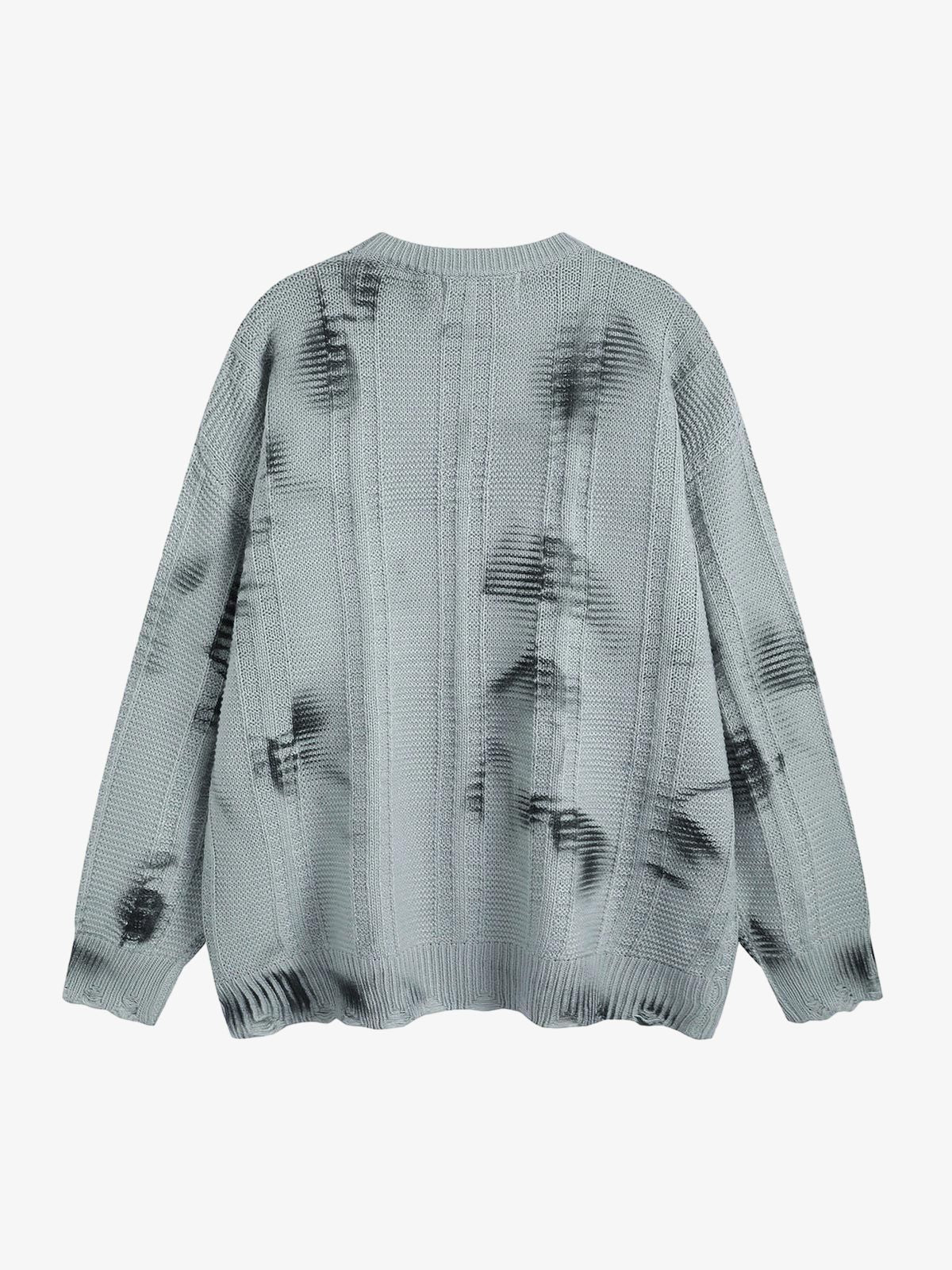 Thesupermade Tie-Dye Wasteland Style Sweater - 2187 