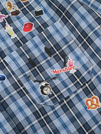 Street Retro Cleanfit Plaid Shirt 