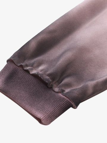 Wasteland Style Distressed Graffiti Hoodie 