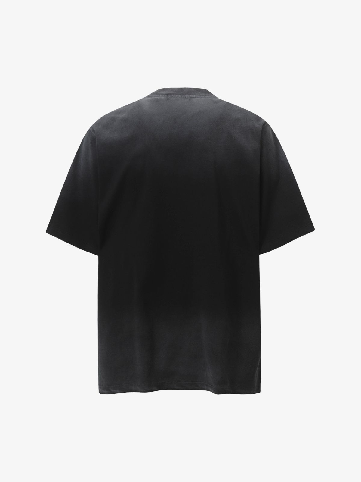Street Dirty-Dye Distressed Cut Pocket T-shirt 