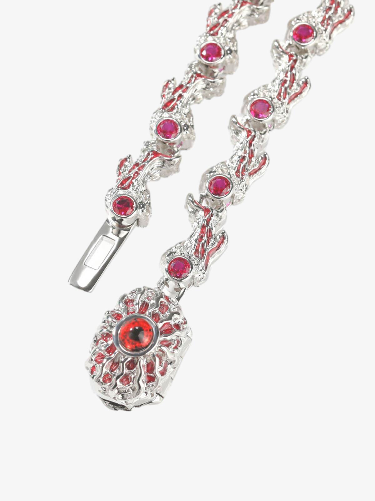 Red Eyes Copper Necklace 
