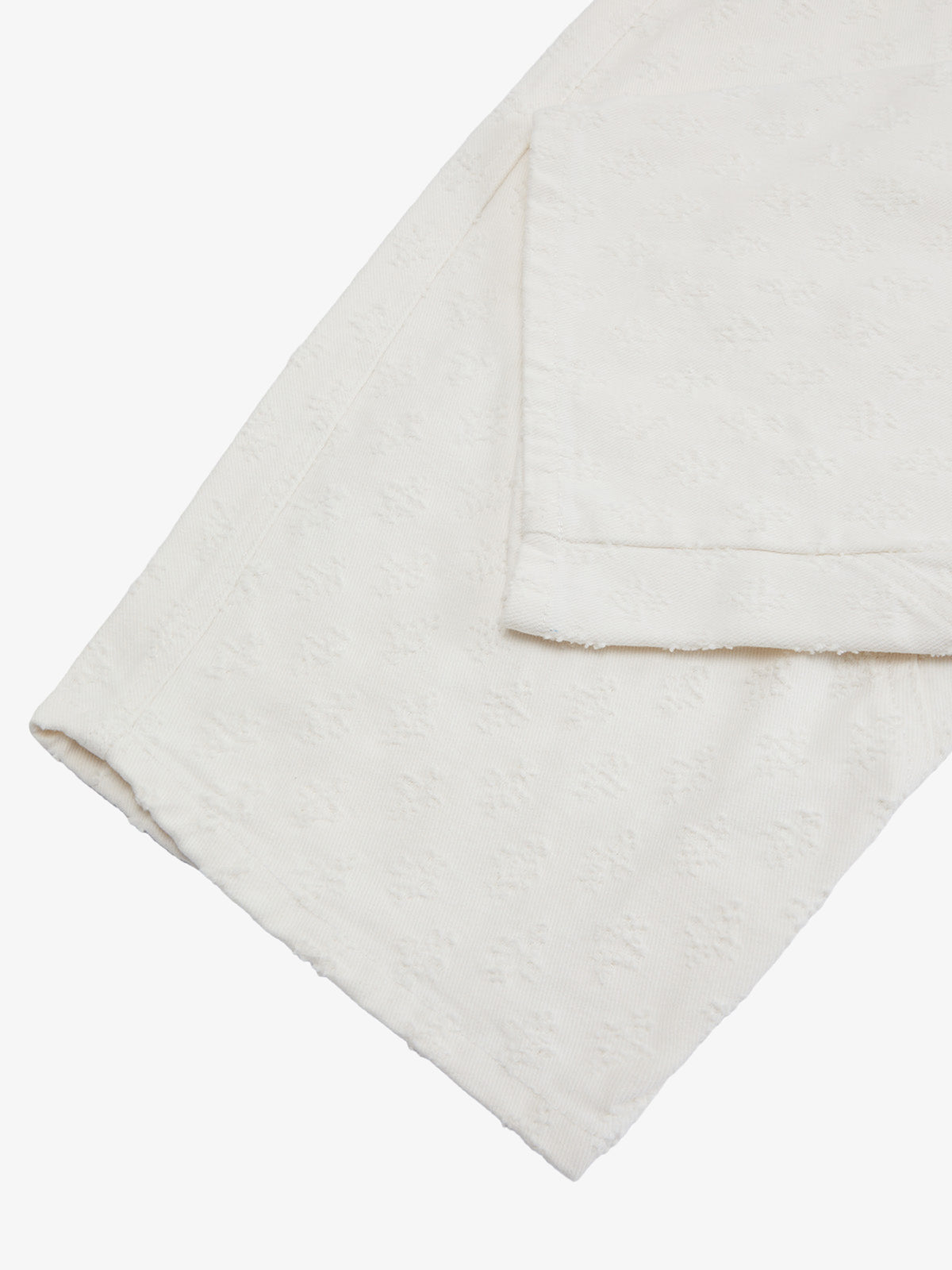 Textured Structured Barrel Jeans 