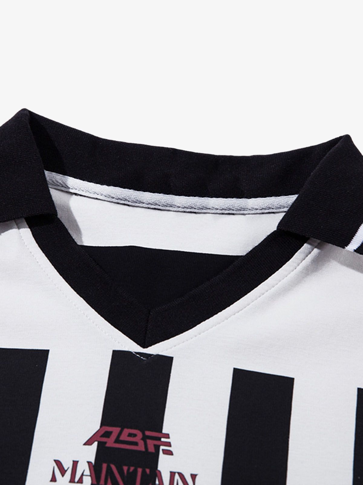Jersey Print Short-Sleeve Polo Shirt - 2453 