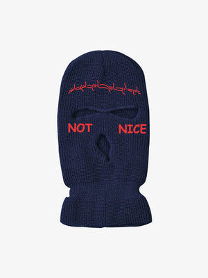 Thesupermade Retro Hip-hop Fun Knitted Balaclava 