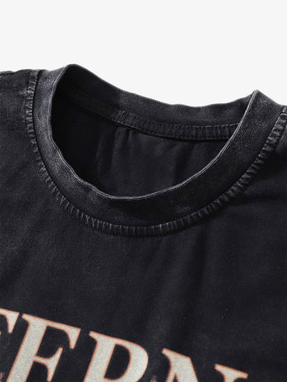 Thesupermade Vintage Skull Crew Neck Sweatshirt 