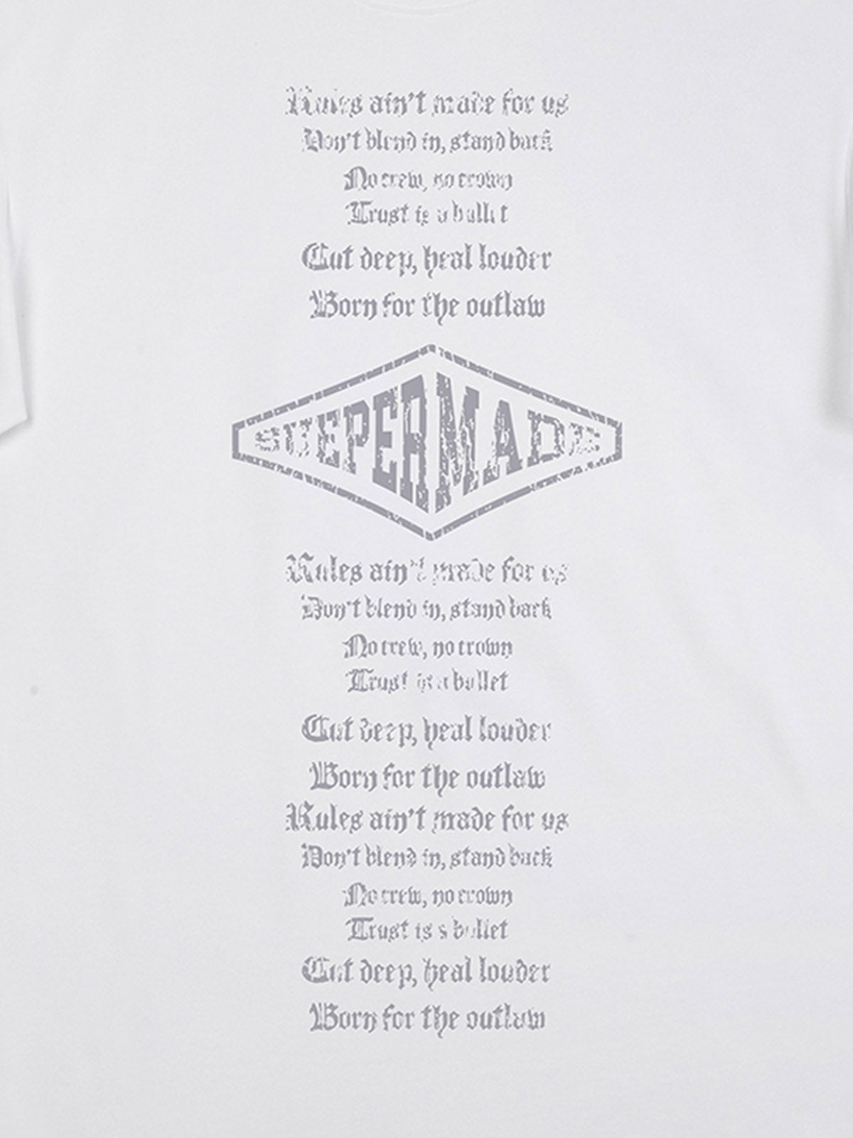 Original Letter Graphic T-Shirt 