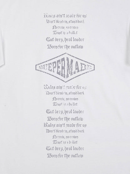 Original Letter Graphic T-Shirt 
