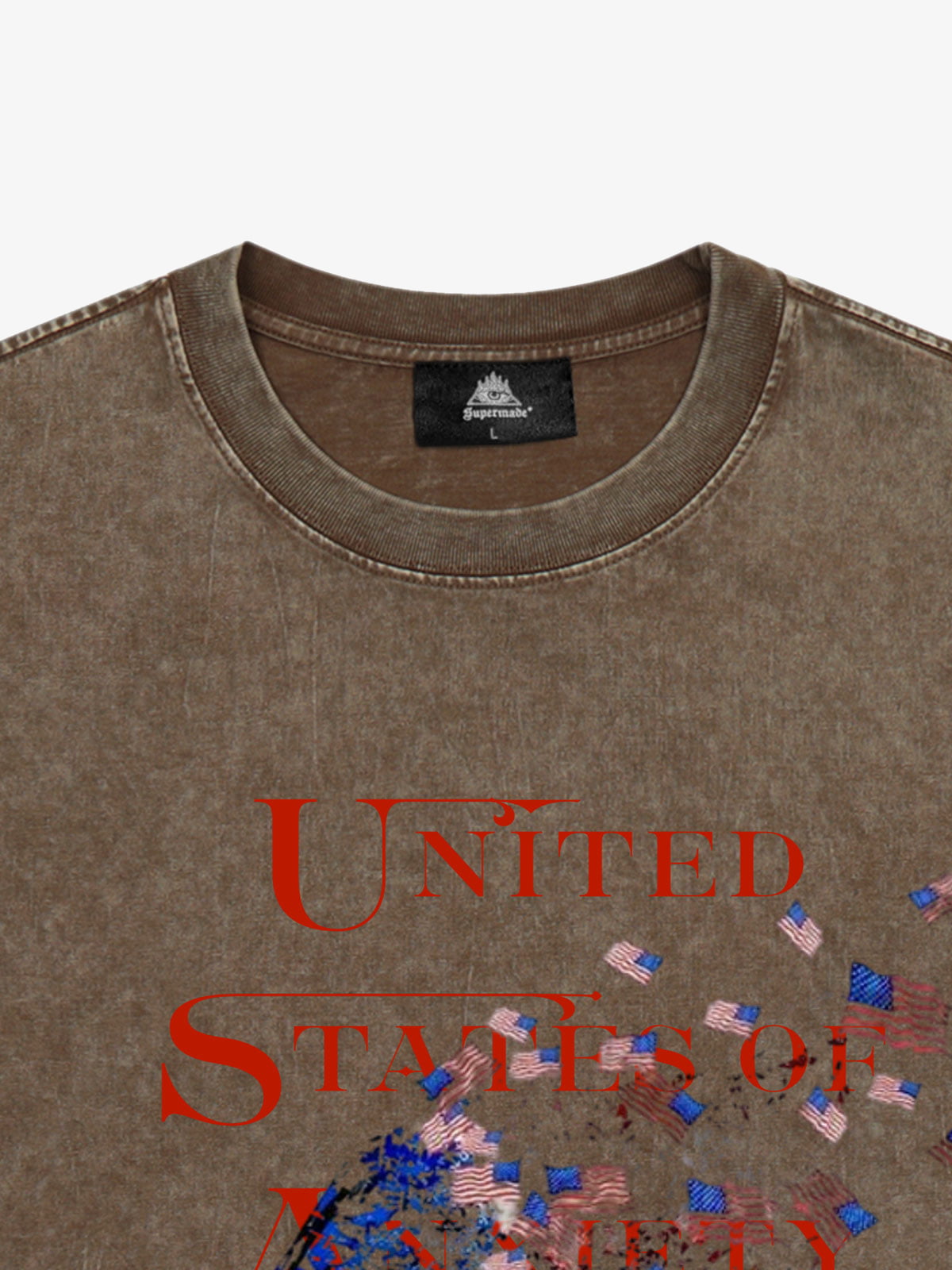 Orginal Street Broken Phantom Butterfly Independence Day T-shirt 