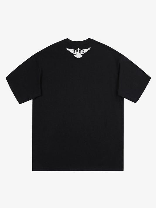 Original Saint Slogan Graphic T-Shirt 