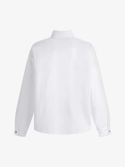 Graphic Portrait Print Long-Sleeve Shirt 