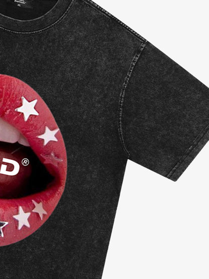 Original Hot Lips Graphic T-Shirt 
