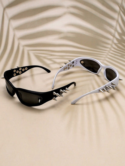 Edgy Punk Spike Sunglasses 