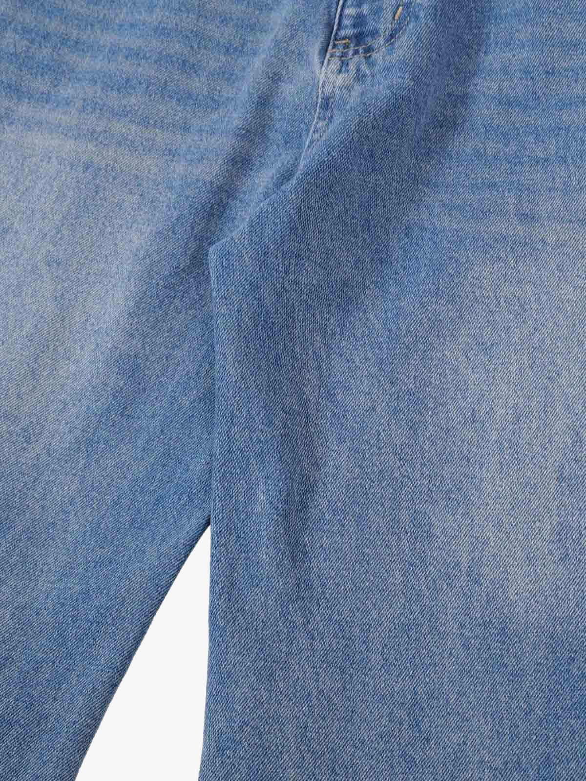 Washed Cleanfit  Barrel Jeans 