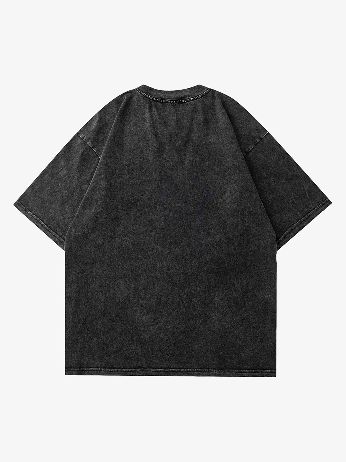 Thesupermade Skull Vintage High Street Casual T-shirt - 1683 