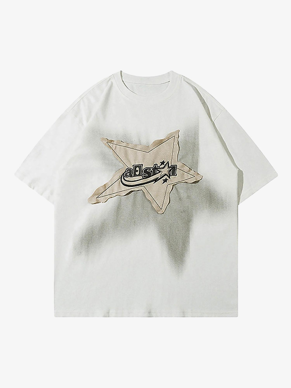 Thesupermade Vintage Star Loose T-Shirt - 2206 