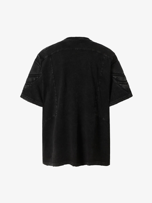 Vintage Washed Crew Neck T-Shirt 