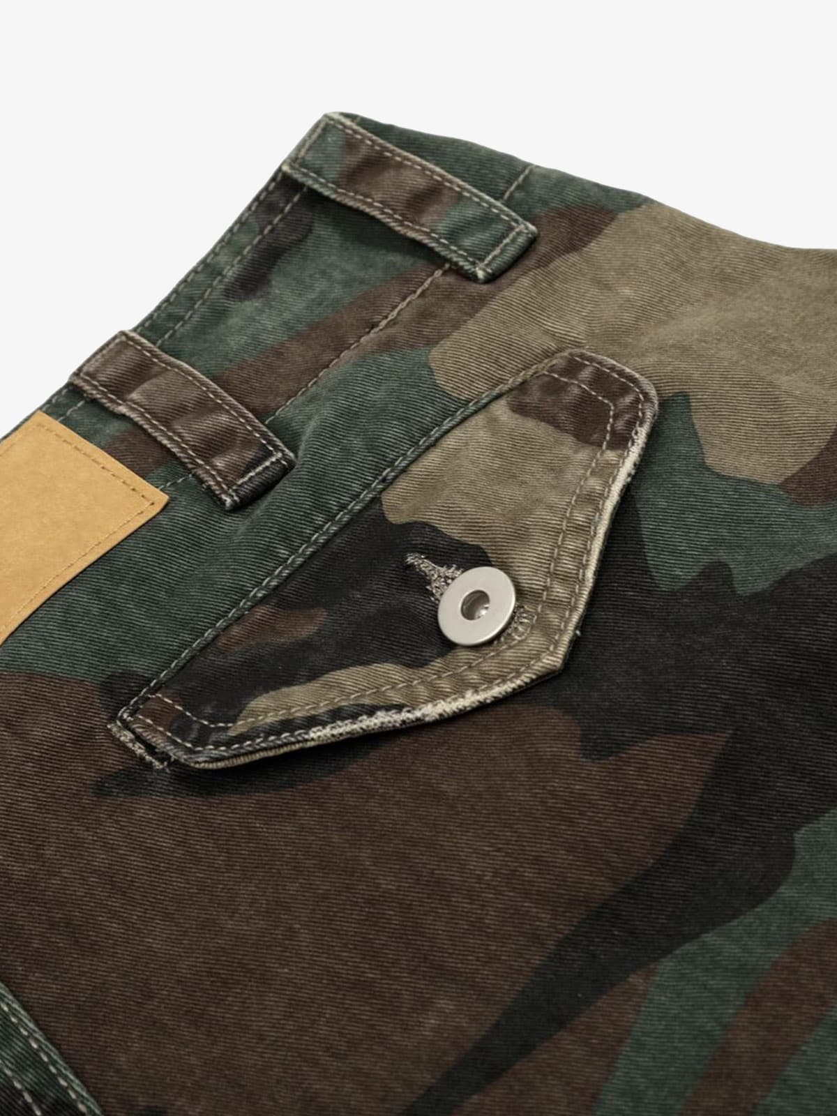 Street Camouflage Cargo Shorts 