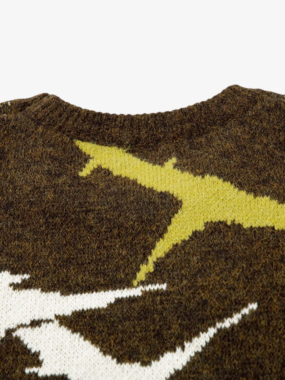 Thesupermade Thorn Destroyed Sweater 