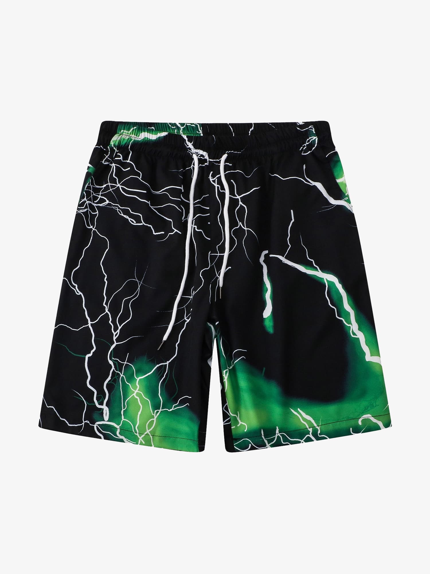 Street Rap Lightning Printed Short Sets 