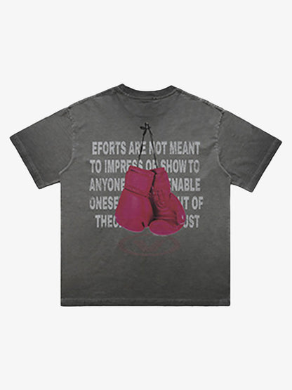 Boxing Boy Graphic T-Shirt 