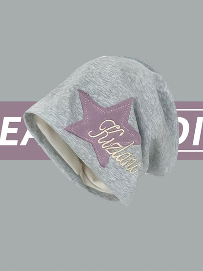 Thesupermade Star Embroidered Wrap Hat - 1703 