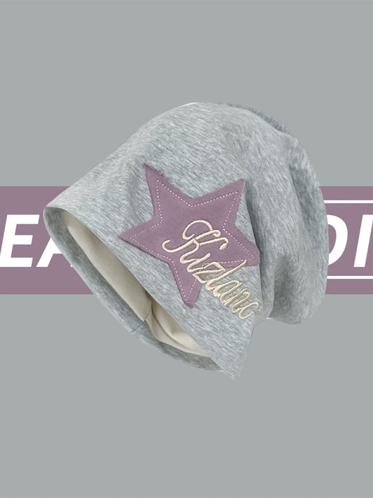 Thesupermade Star Embroidered Wrap Hat - 1703 