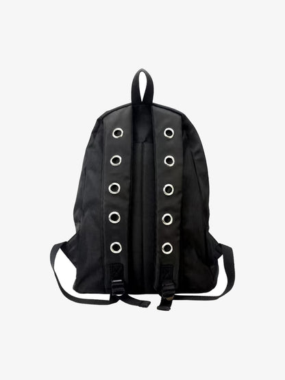 Metal Partition Multi-Pocket Nylon Backpack 