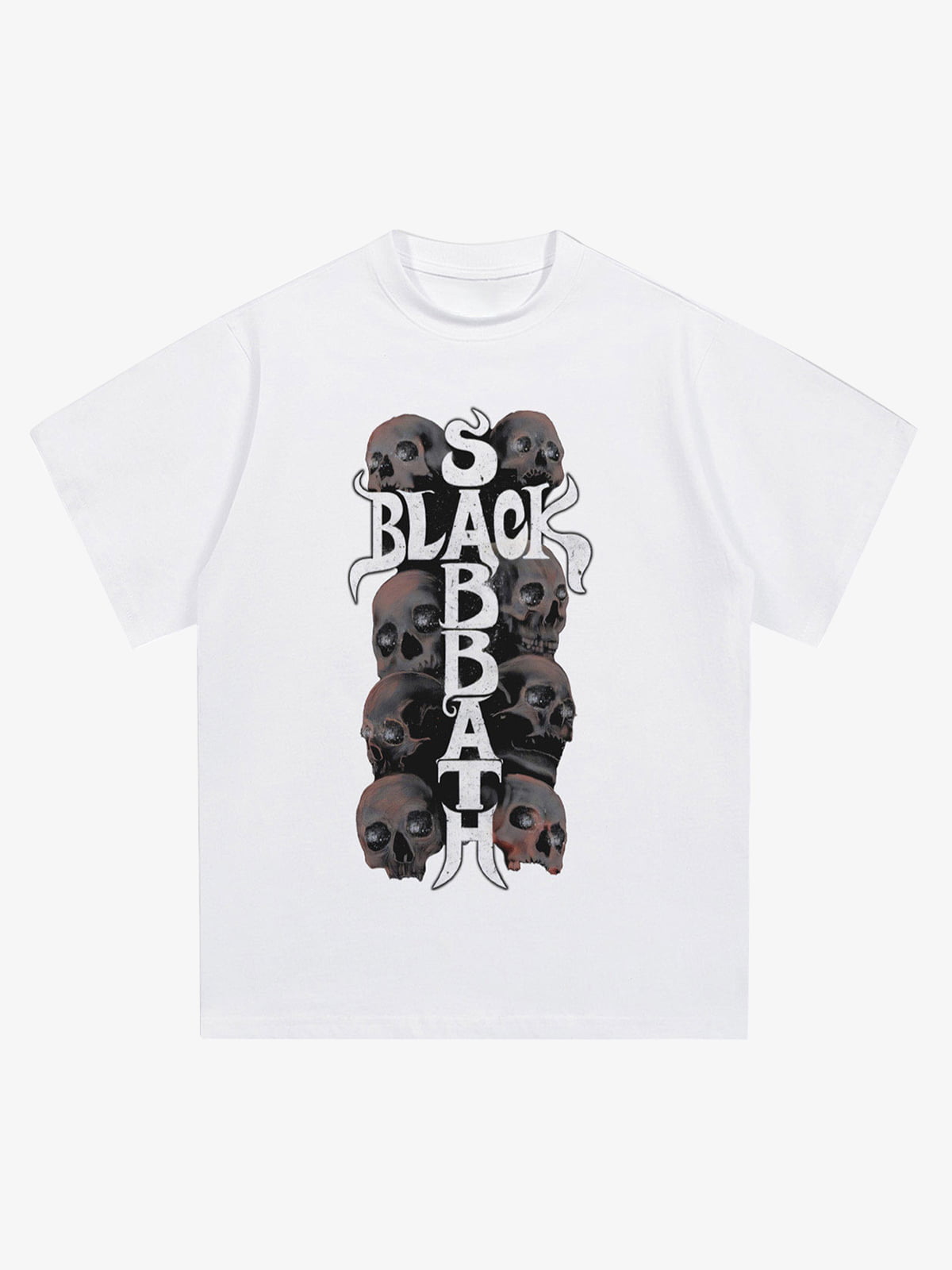 Street Skull Graphic T-Shirt 