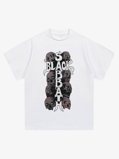 Street Skull Graphic T-Shirt 