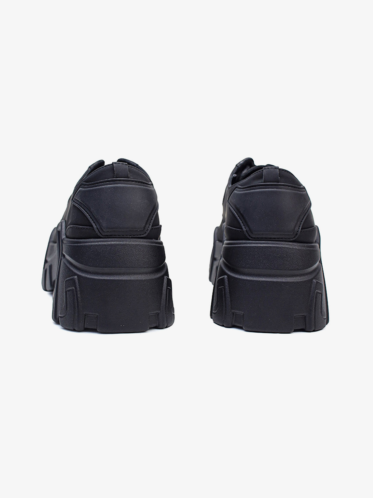 All-Black Platform Shoes 