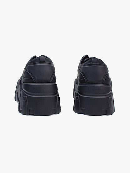 All-Black Platform Shoes 
