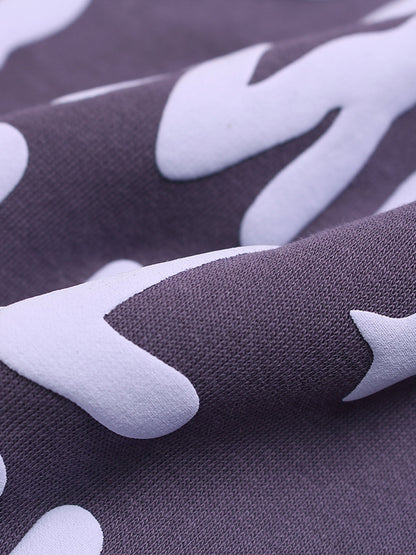 Thesupermade Foam Letter Hoodie 