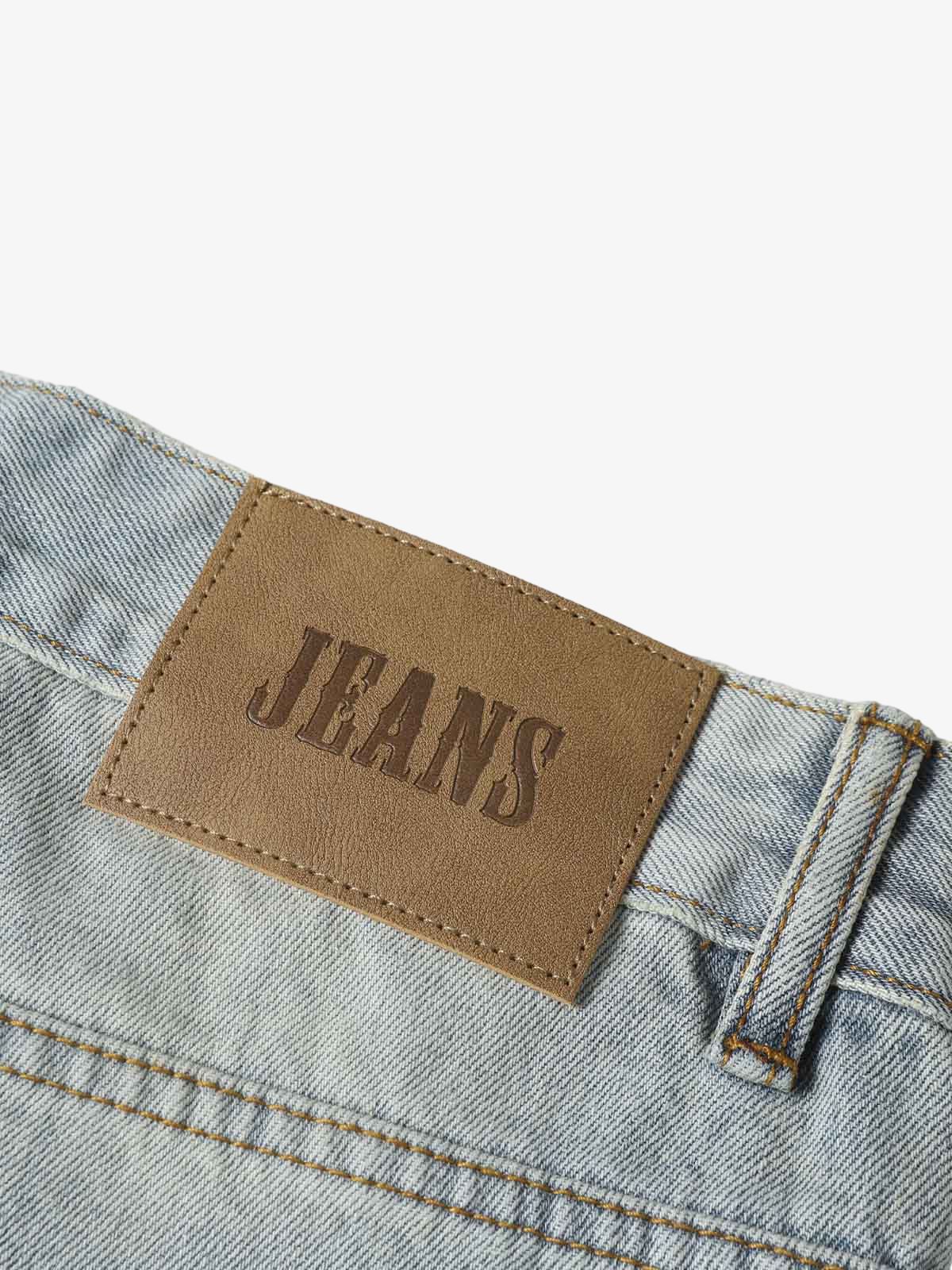 Cleanfit Denim Baggy Cargo Jorts 