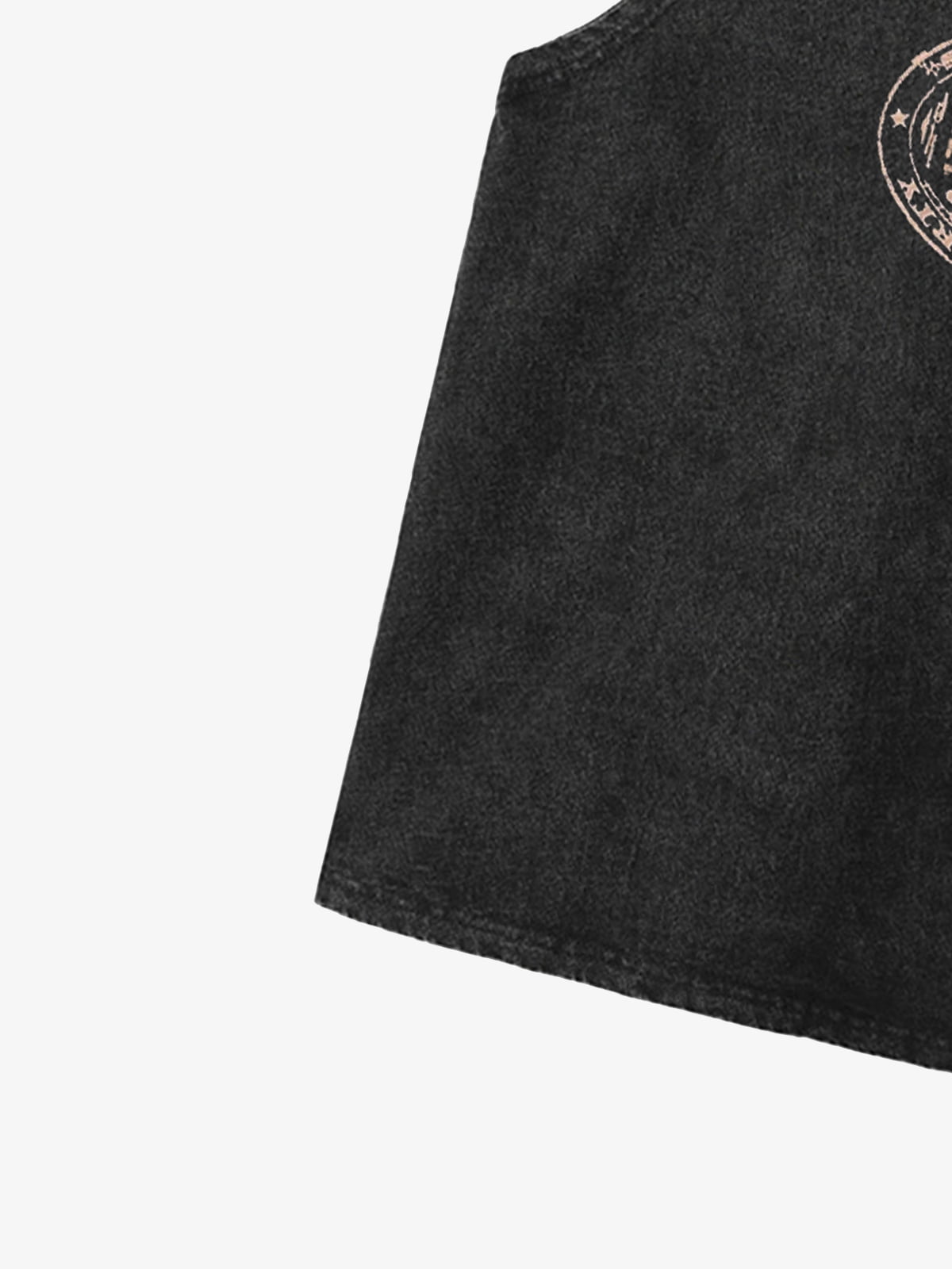 Original Printed Distressed Graphic Tank Top 