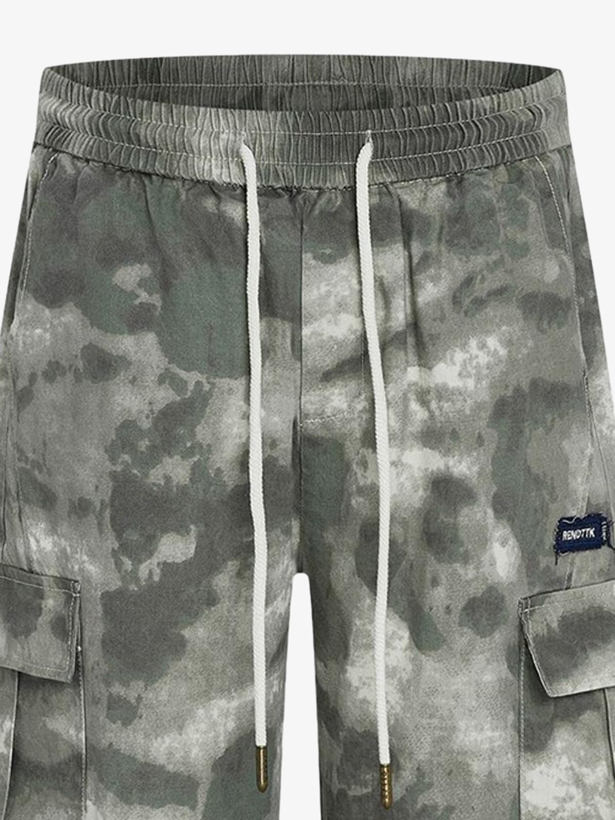 Camouflage Workwear Barrel Pants 