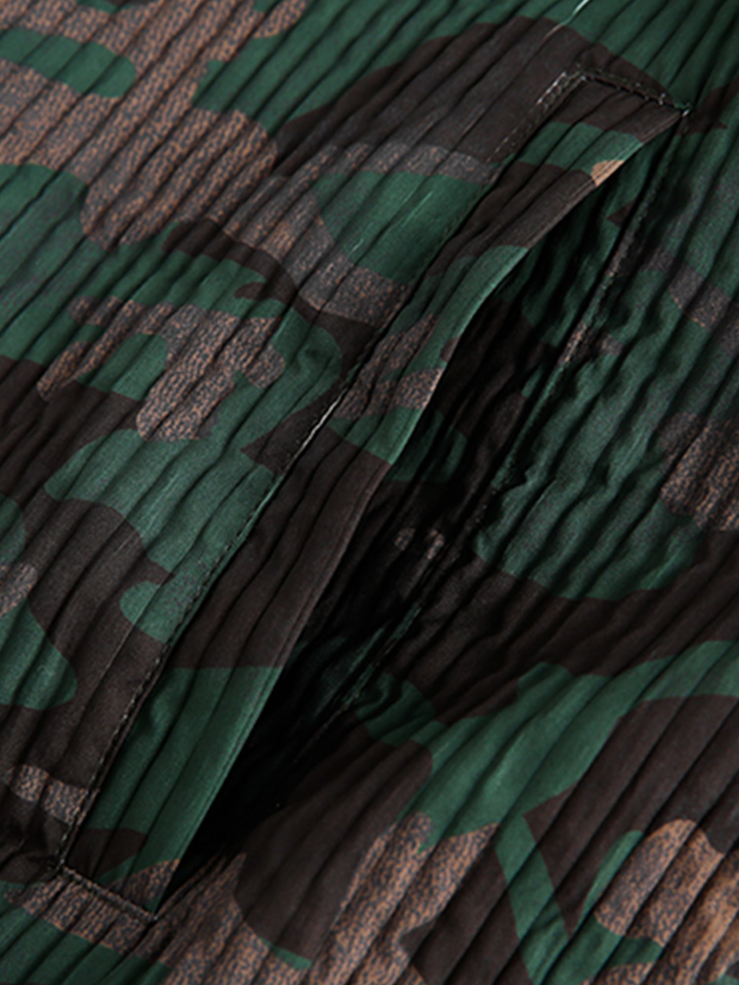 Thesupermade Camouflage Diamond Patchwork Jacket 